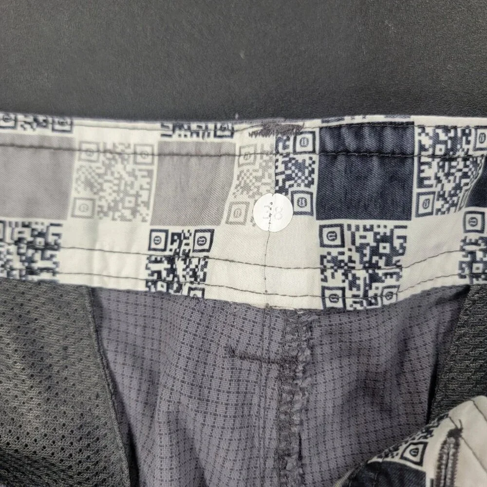 Lululemon Shorts Men's Gray Kahuna Flat Front Hybrid Chino 10” Inseam 38 Golf
